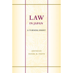 Volume 19Law in Japan: A Turning Point