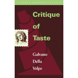 Critique of Taste