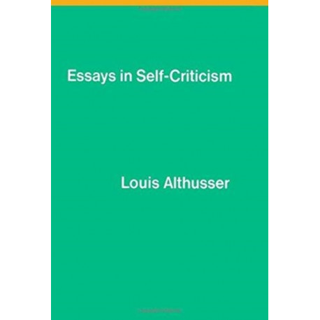 Essays on Self-Criticism