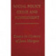 Social Policy, Crime and Punishment: Essays in Memory of Jane Morgan