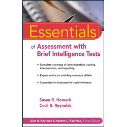 Essentials of Assessment with Brief Intelligence Tests