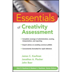 Essentials of Creativity Assessment