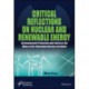 Critical Reflections on Nuclear and Renewable Energy: Environmental Protection and Safety in the Wake of the Fukushima Nuclear Accident