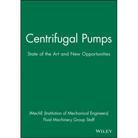 Centrifugal Pumps: State of the Art and New Opportunities