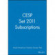 CESP Set 2011 Subscriptions