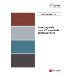 DAfM Richtlinie Nr. 1: Nichttragende innere Trennwande aus Mauerwerk