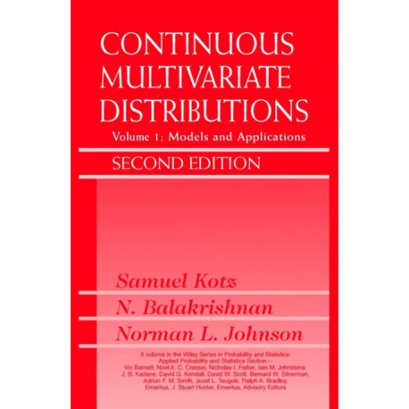 Continuous Multivariate Distributions, Volume 1: Models and Applications