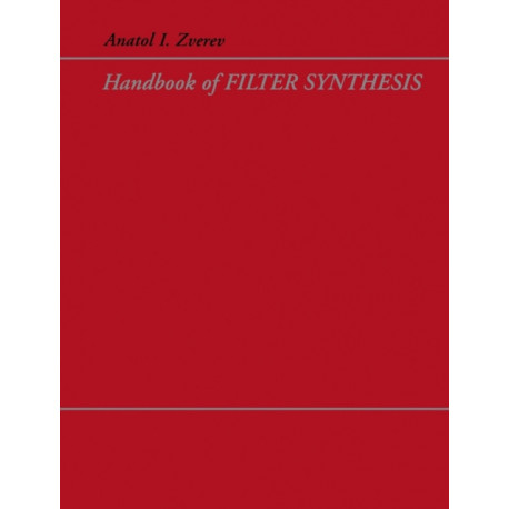 Handbook of Filter Synthesis