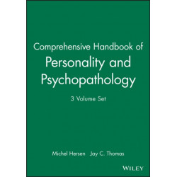 Comprehensive Handbook of Personality and Psychopathology, Set: Set