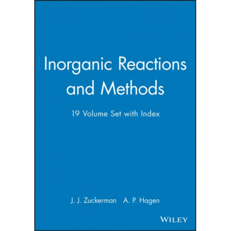 Inorganic Reactions and Methods, Set: Set