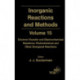 Inorganic Reactions and Methods, Electron-Transfer and Electrochemical Reactions- Photochemical and Other Energized Reactions: Electron-Transfer and Electrochemical Reactions- Photochemical and Other Energized Reactions