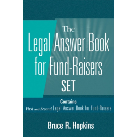 Legal Answer Book for Fund-Raisers Set, Set Contains: First and Second Legal Answer Books for Fund-Raisers: Set Contains: First and Second Legal Answer Books for Fund-Raisers