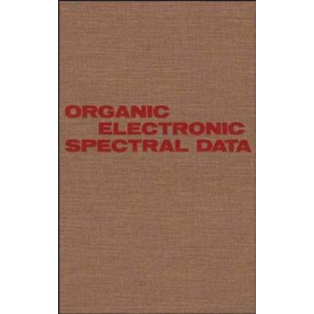 Organic Electronic Spectral Data, Volume 25, 1983