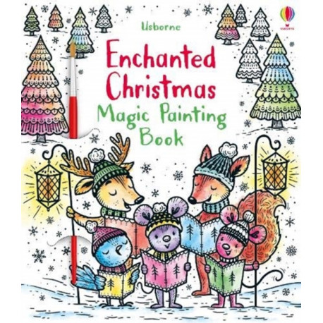 Enchanted Christmas Magic Painting Book