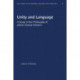 Unity and Language: A Study in the Philosophy of Johann Georg Hamann