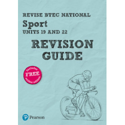 Pearson REVISE BTEC National Sport Units 19 & 22 Revision Guide inc online edition - for 2025 exams: BTEC