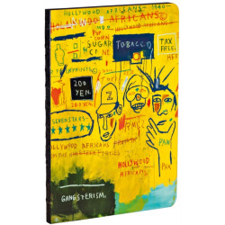 Hollywood Africans by Jean-Michel Basquiat A5 Notebook: A5 Notebook