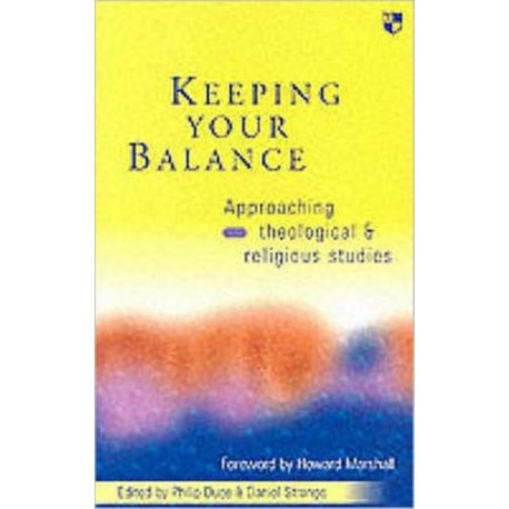 Keeping your balance: Approaching Theological And Religious Studies