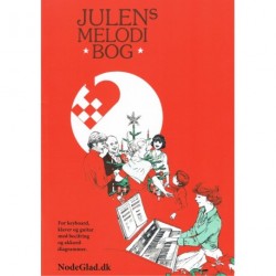 Julens Melodibog: Arrangeret for klaver, keyboard & guitar i lette tonearter.