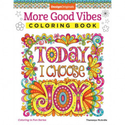 More Good Vibes Coloring Book