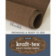kraft-tex® Vintage Roll, Chocolate Prewashed: Kraft Paper Fabric