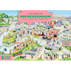 The Story of Impressionism (1000-Piece Art History Jigsaw Puzzle): 1000-Piece Art History Jigsaw Puzzle