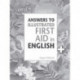 Answers to the Illustrated First Aid in English
