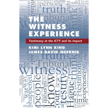 The Witness Experience: Testimony at the ICTY and Its Impact