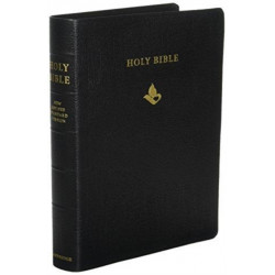 NRSV Reference Bible, Black French Morocco Leather, NR563:X