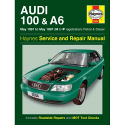 Audi 100 & A6 Petrol & Diesel (May 91 - May 97) Haynes Repair Manual