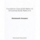 Foundation Core GCSE Maths 1-3 & Essential GCSE Maths 4-5 Homework Answers