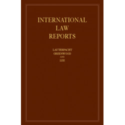 International Law Reports: Volume 161