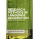 Research Methods in Language Acquisition: Principles, Procedures, and Practices