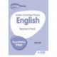 Hodder Cambridge Primary English Teacher's Pack Foundation Stage