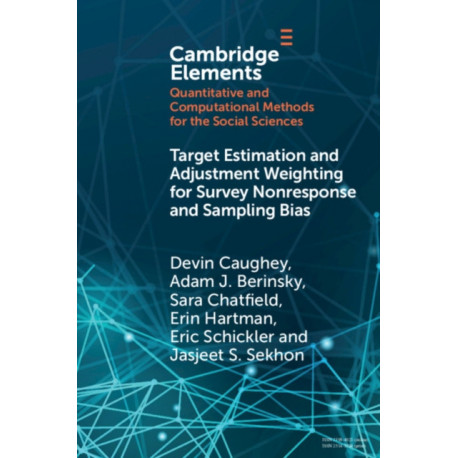 Target Estimation and Adjustment Weighting for Survey Nonresponse and Sampling Bias