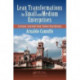 Lean Transformations for Small and Medium Enterprises: Lessons Learned from Italian Businesses