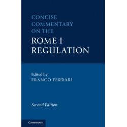 Concise Commentary on the Rome I Regulation