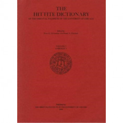 Hittite Dictionary of the Oriental Institute of the University of Chicago Volume L-N, fascicle 1 (la- to ma-)