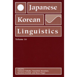 Japanese/Korean Linguistics, Volume 16