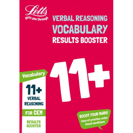 11+ Verbal Reasoning Vocabulary Practice Workbook: For the 2026 Cem Tests