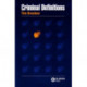 Criminal Definitions