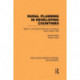 Rural Planning in Developing Countries: Report on the Second Rehovoth Conference Israel, August 1963