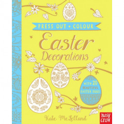 Press Out and Colour: Easter Eggs