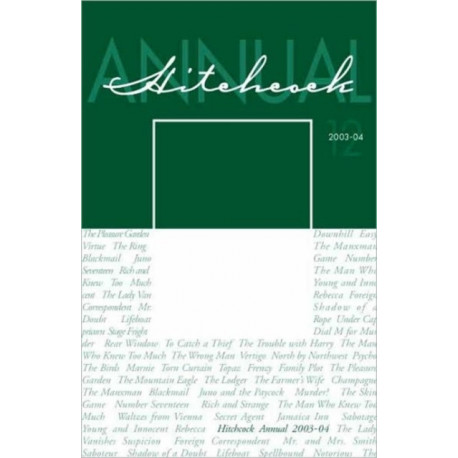 Hitchcock Annual – Volume 12
