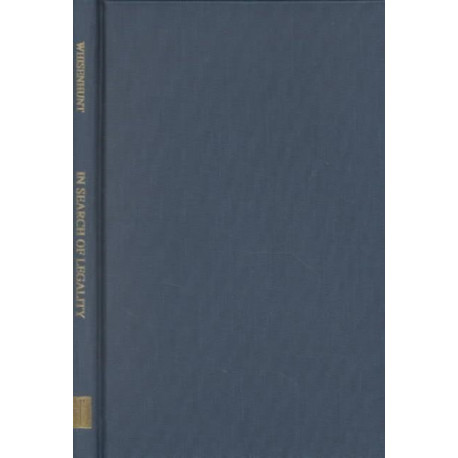 In Search of Legality – Mikhail M. Speranskii & the Codification of Russian Law