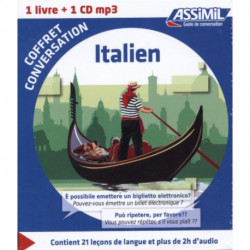 Coffret conversation Italien (guide + 1 CD)