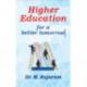 Higher Education for a Better Tomorrow