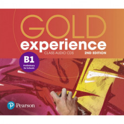 Gold Experience 2nd Edition B1 Class Audio CDs