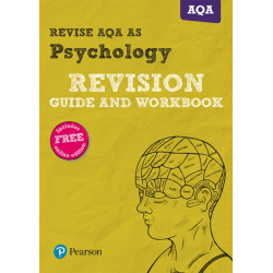 Pearson REVISE AQA AS Level Psychology Revision Guide & Workbook inc online edition - for 2026, 2027 exams: AQA