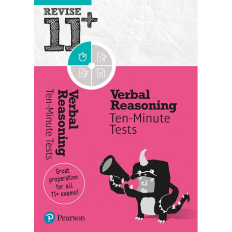 Pearson REVISE 11+ Verbal Reasoning Ten-Minute Tests - for 2026, 2027 exams: Ages 8 - 10+ Years